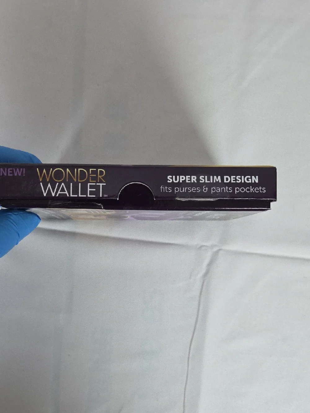 Genuine Leather Money Clip - Black